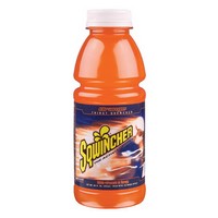 Sqwincher Corporation 030534-OR Sqwincher 20 Ounce Wide Mouth Ready To Drink Bottle Off-Road Orange Electrolyte Drink (24 Each P